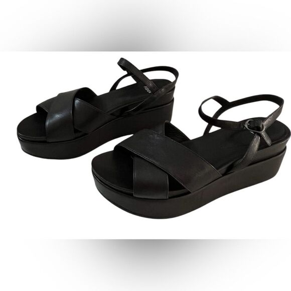 COPY - Eileen Fisher Juno platform sandals (wedges) 9.5 - Picture 5 of 7